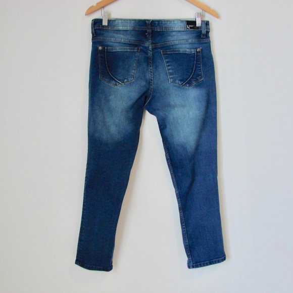 Straight Leg Jeans Stretch Paper Denim & Cloth Size 10 - Picture 11 of 16